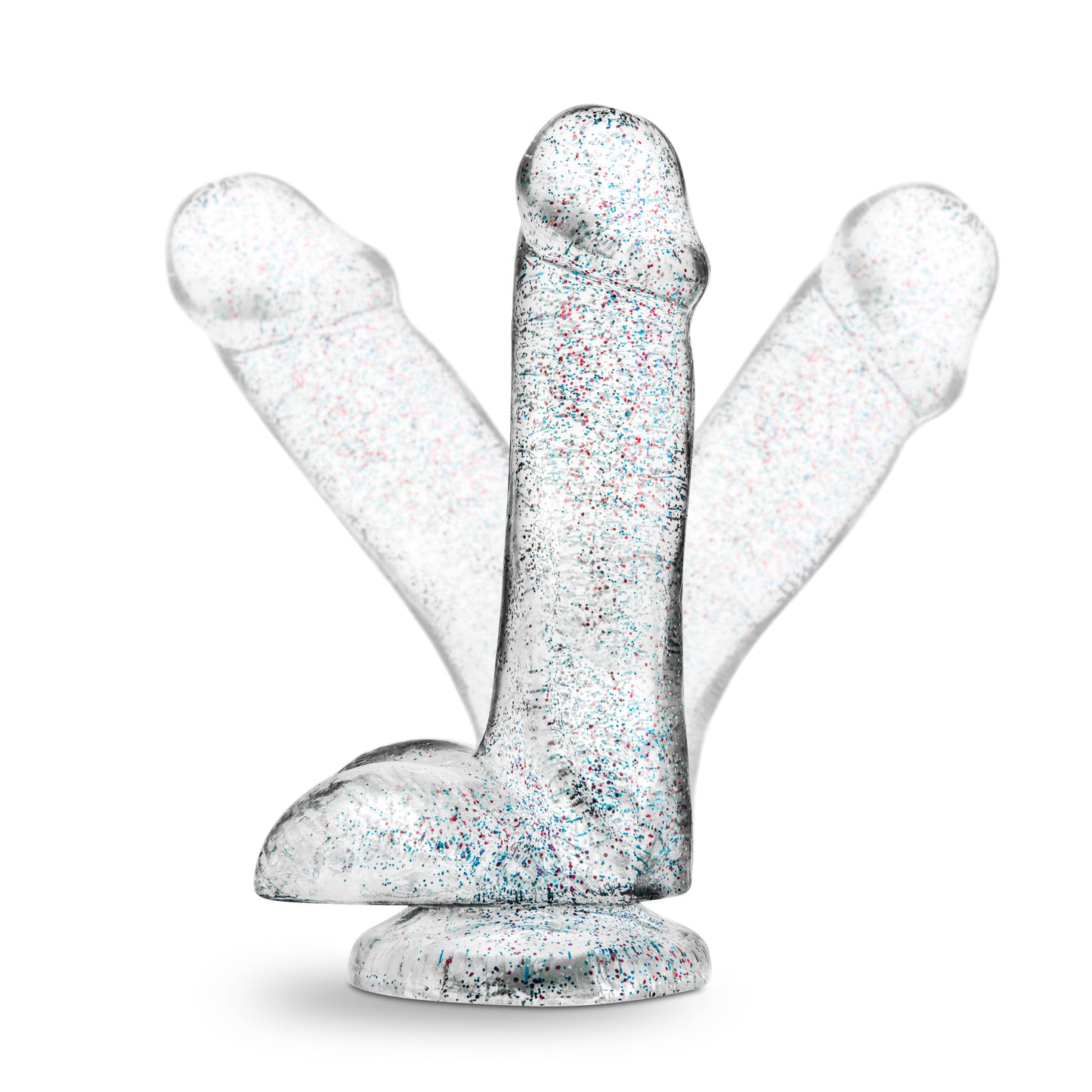 Naturally Yours - 6 Inch Glitter Cock