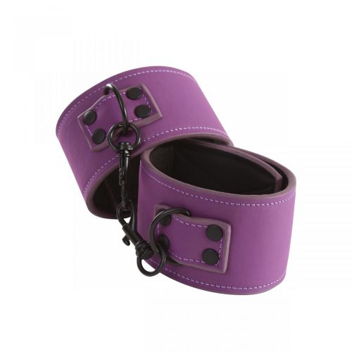 Lust Bondage Ankle Cuff - Purple