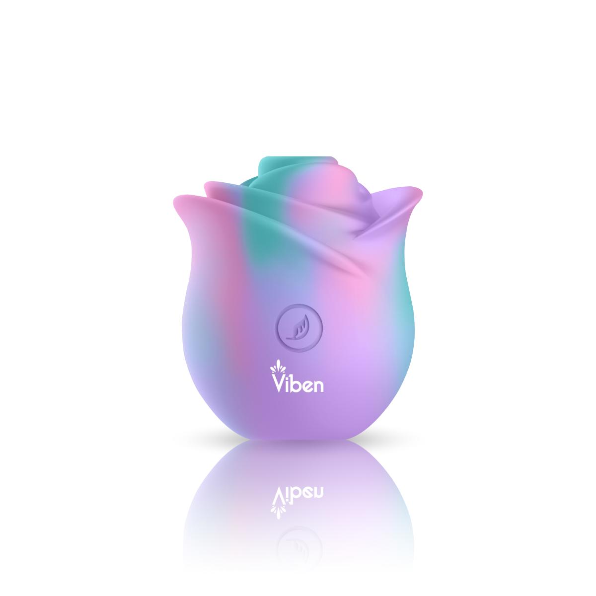 Zen Rose - Unicorn - Handheld Rose Clitoral and Nipple Stimulator